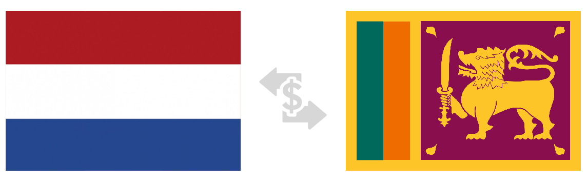Srilanka and Netherlands Flag